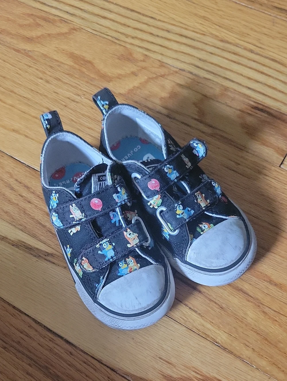 Bluey Converse Sneakers, Size 8T